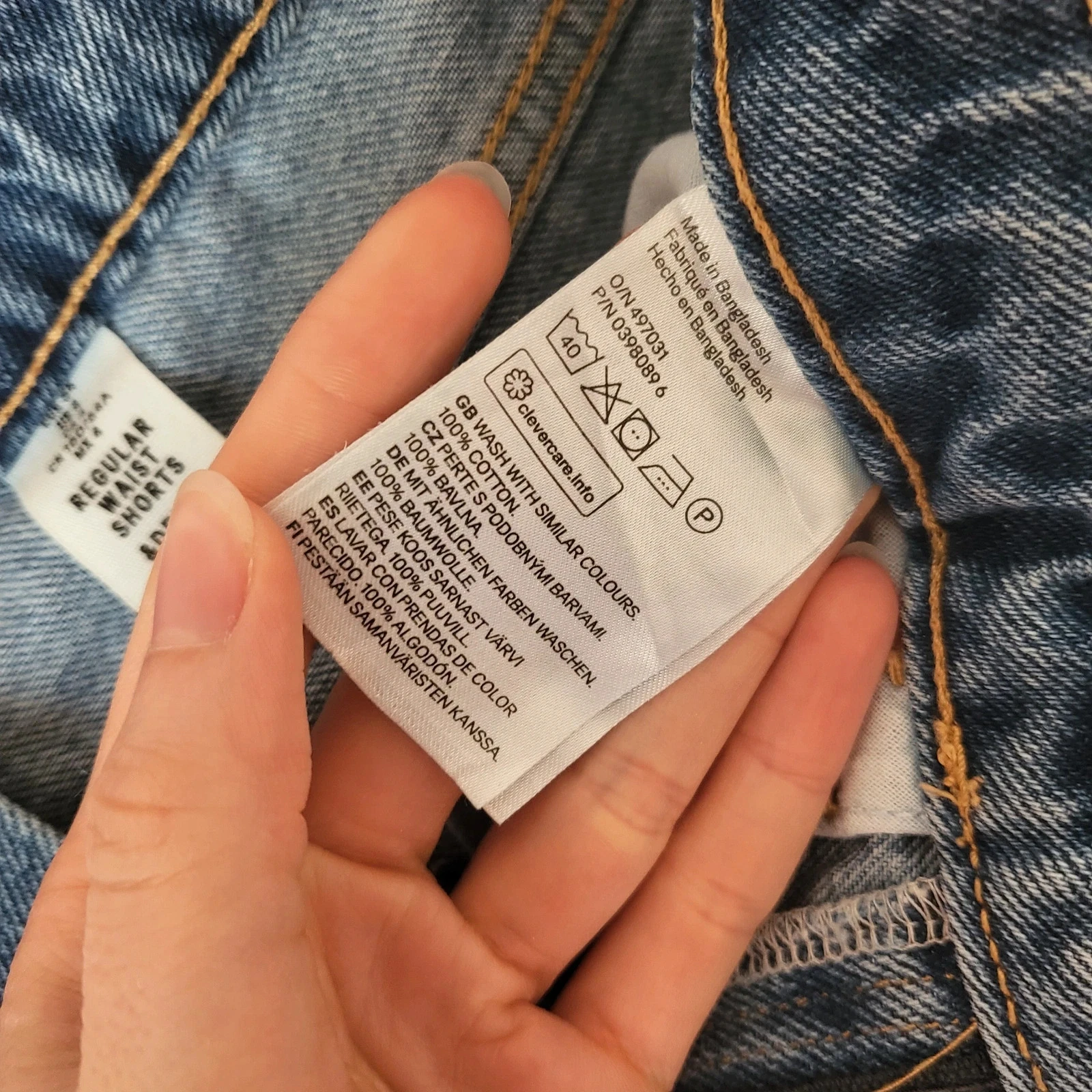 Denim Shorts – photo 4
